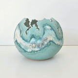 Frosty Ocean Breeze Collection Round vase