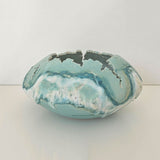 Frosty Ocean Breeze Collection Elliptical vase