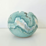 Frosty Ocean Breeze Collection Round vase