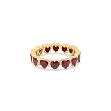 Ruby Hearts Ring