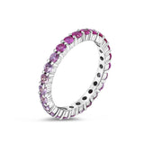 Ombré Pink Eternity Ring