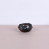 Black Sejnane Candle With Textured Surface 1 - Fastoun