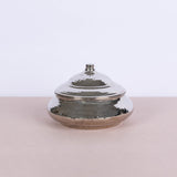 Hand-Hammered Silver Bonbonniere Candle - Fastoun