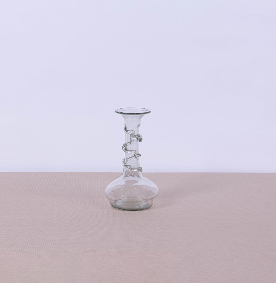 Clear round Hebron glass - Fastoun