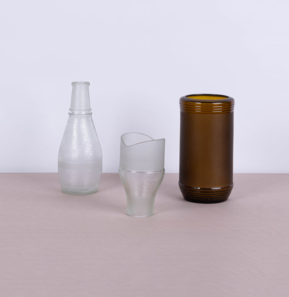 3 Pcs Brown/clear Set - Fastoun