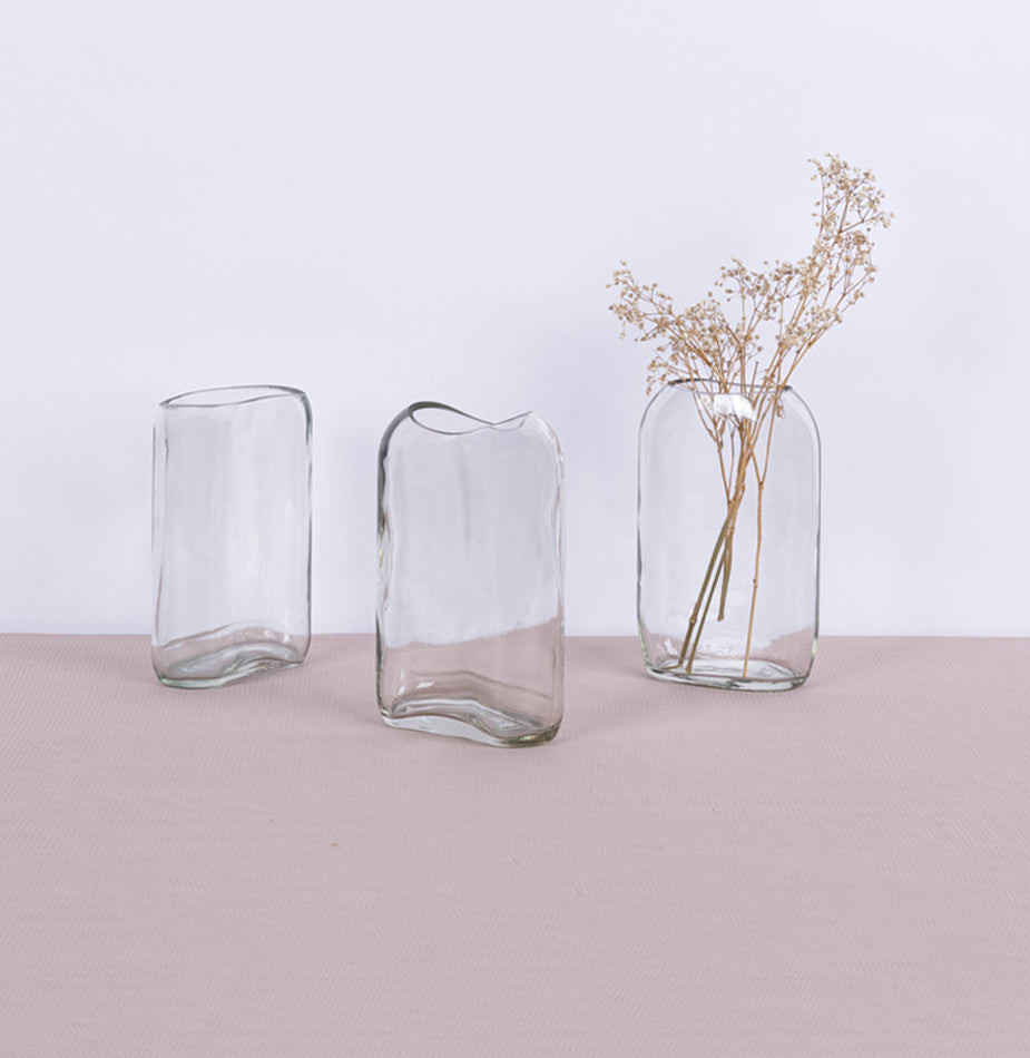 3 Pcs Wide Neck Vessels Set - Fastoun
