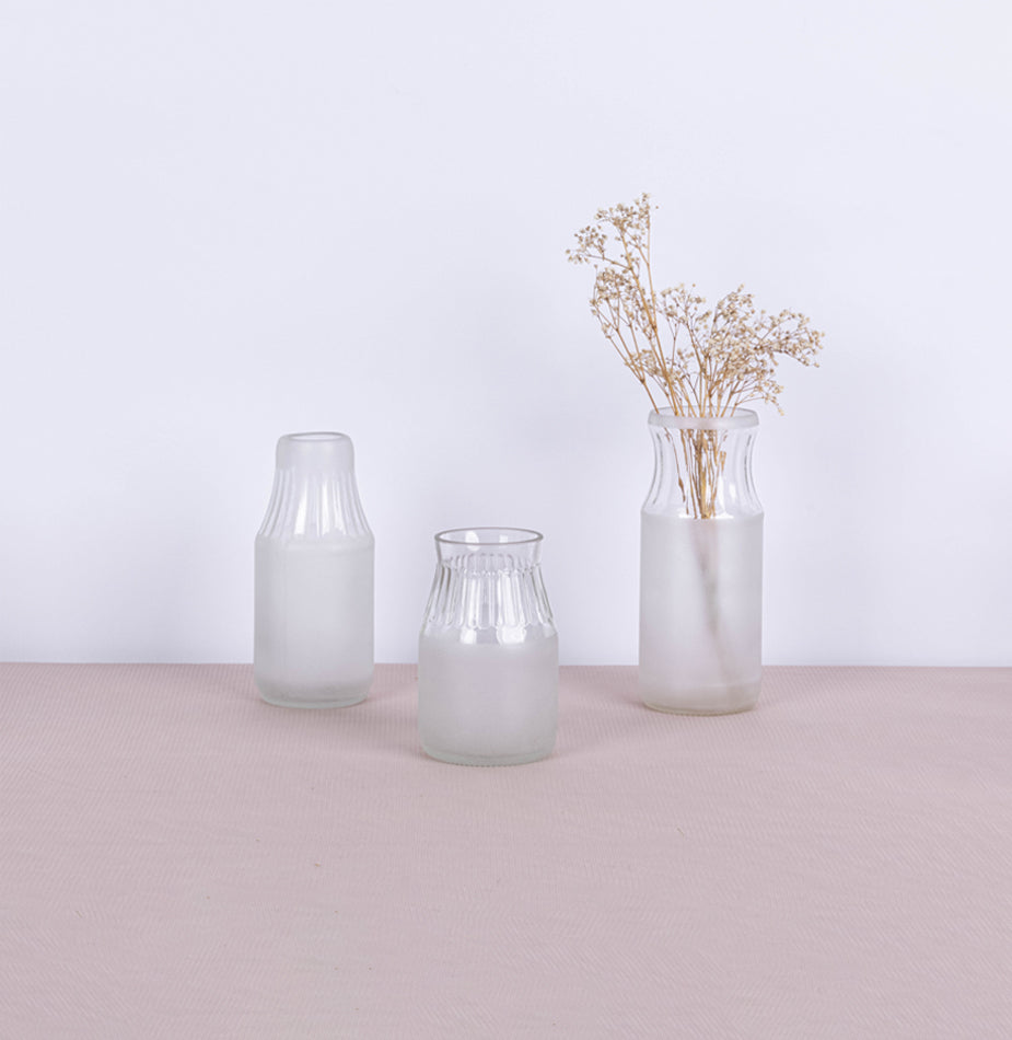 3 Pcs Striped/frosted Set - Fastoun