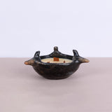 Medium black Sejnane with 3 Birds - Fastoun