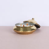 Hand-Hammered Gold Bonbonniere Candle - Fastoun