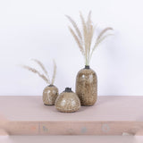 Set of 3 light brown Vases - Fastoun