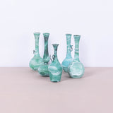 5 Pcs Green Featherlight handblown collection - Fastoun