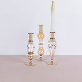 Gold Embellished candle holder 2 - Fastoun