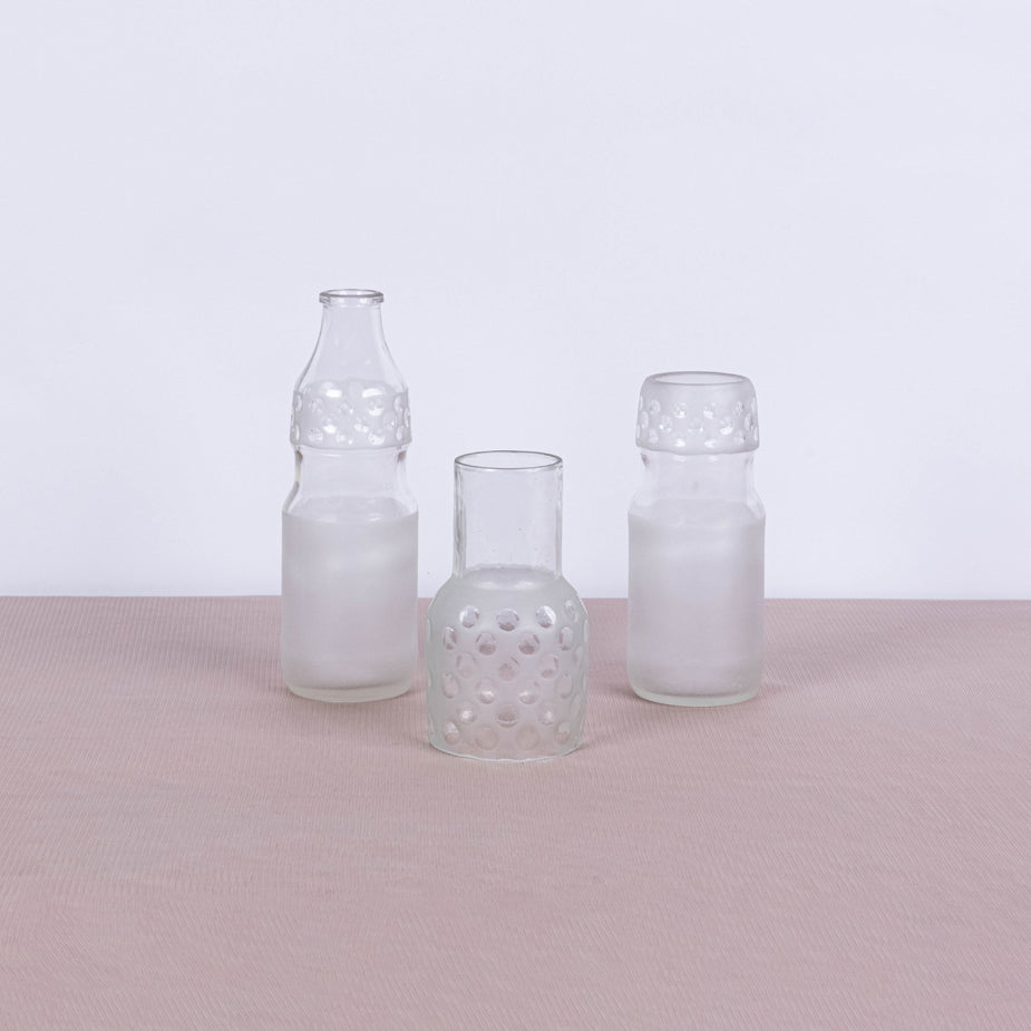 3 Pcs Frosted/dotted  Set - Fastoun