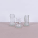3 Pcs Semi frosted and cleard Set - Fastoun
