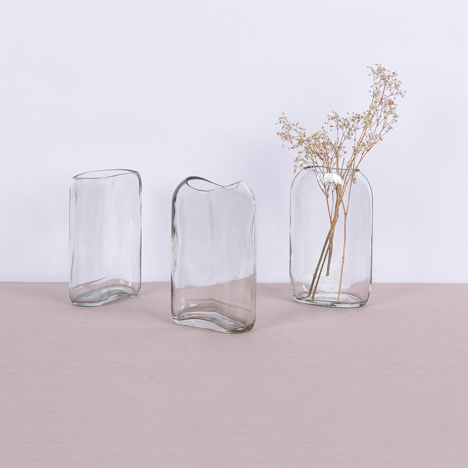 3 Pcs Wide Neck Vessels Set - Fastoun
