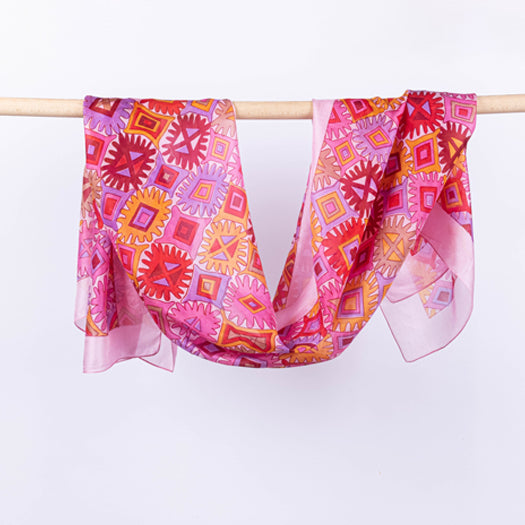 Ma’an Lavender Rose Scarf - Fastoun