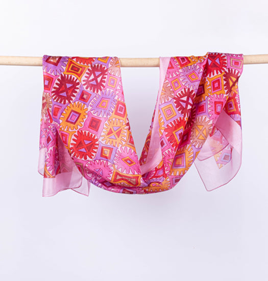 Ma’an Lavender Rose Scarf - Fastoun