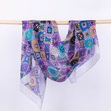Ma’an Lavender Silk Scarf - Fastoun